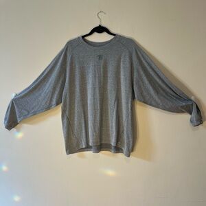 Men’s Grey Dry Fit NFL Long Sleeve Shirt – XL